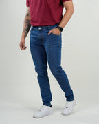 Jean Slim Fit Azul Clásico