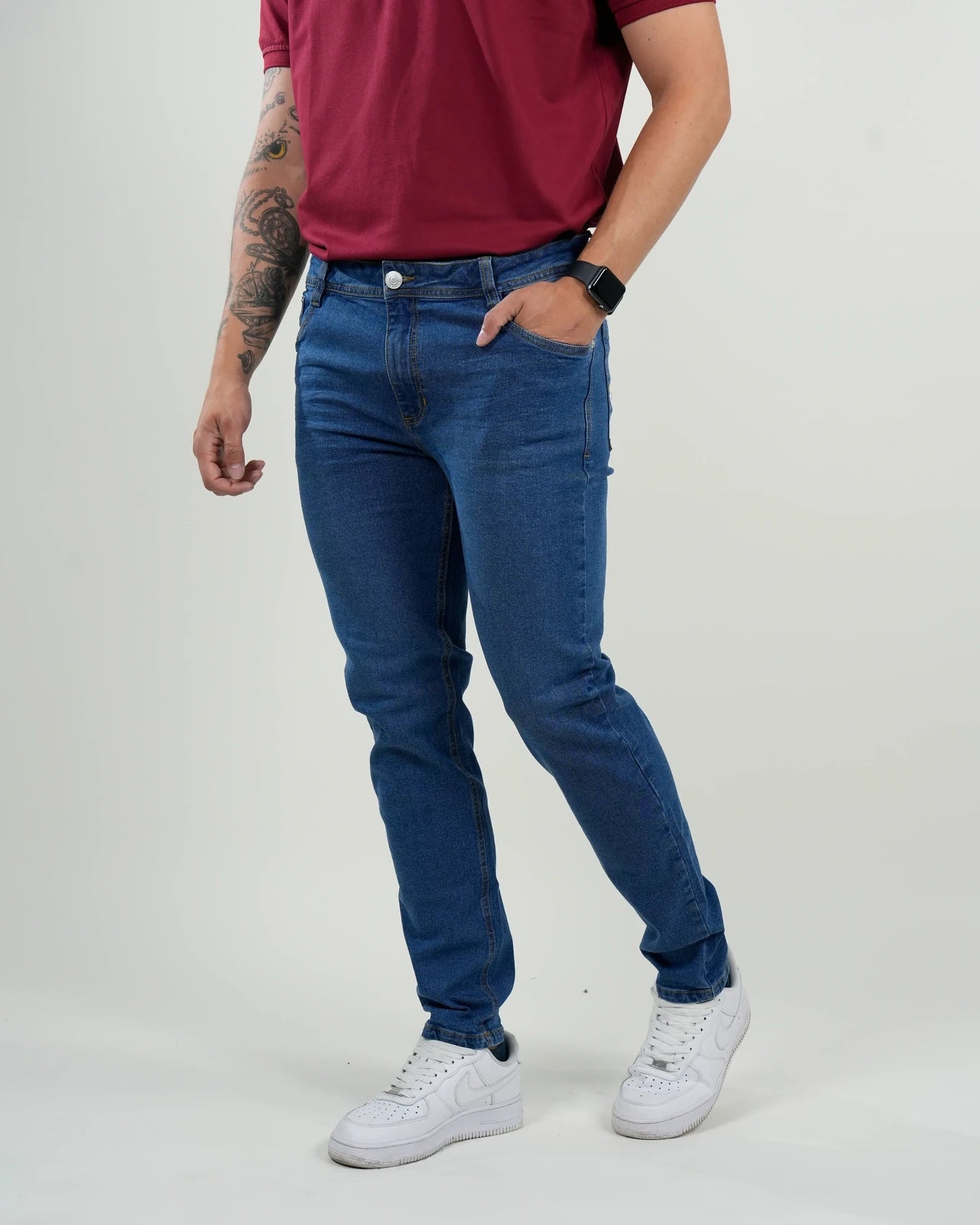 Jean Slim Fit Azul Clásico