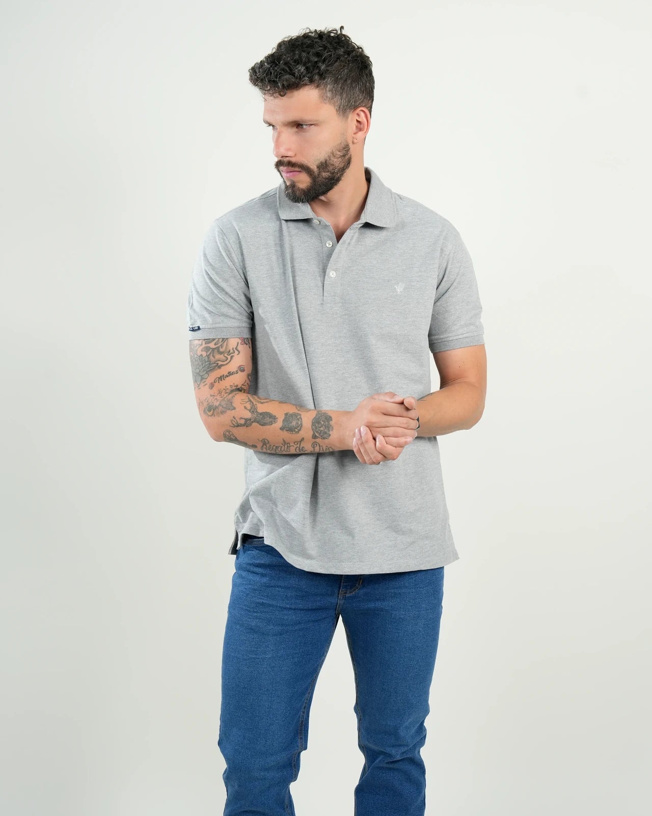 Polo Kensington Gris Oxford