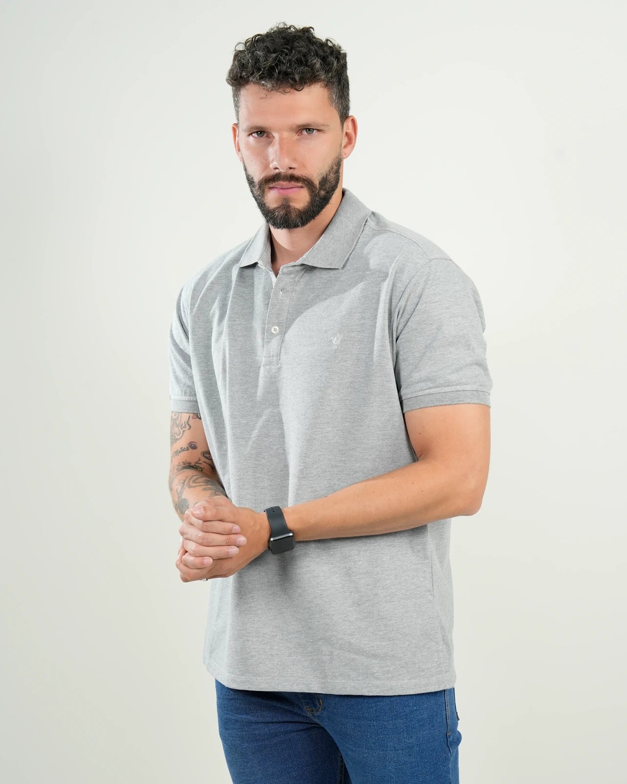 Polo Kensington Gris Oxford