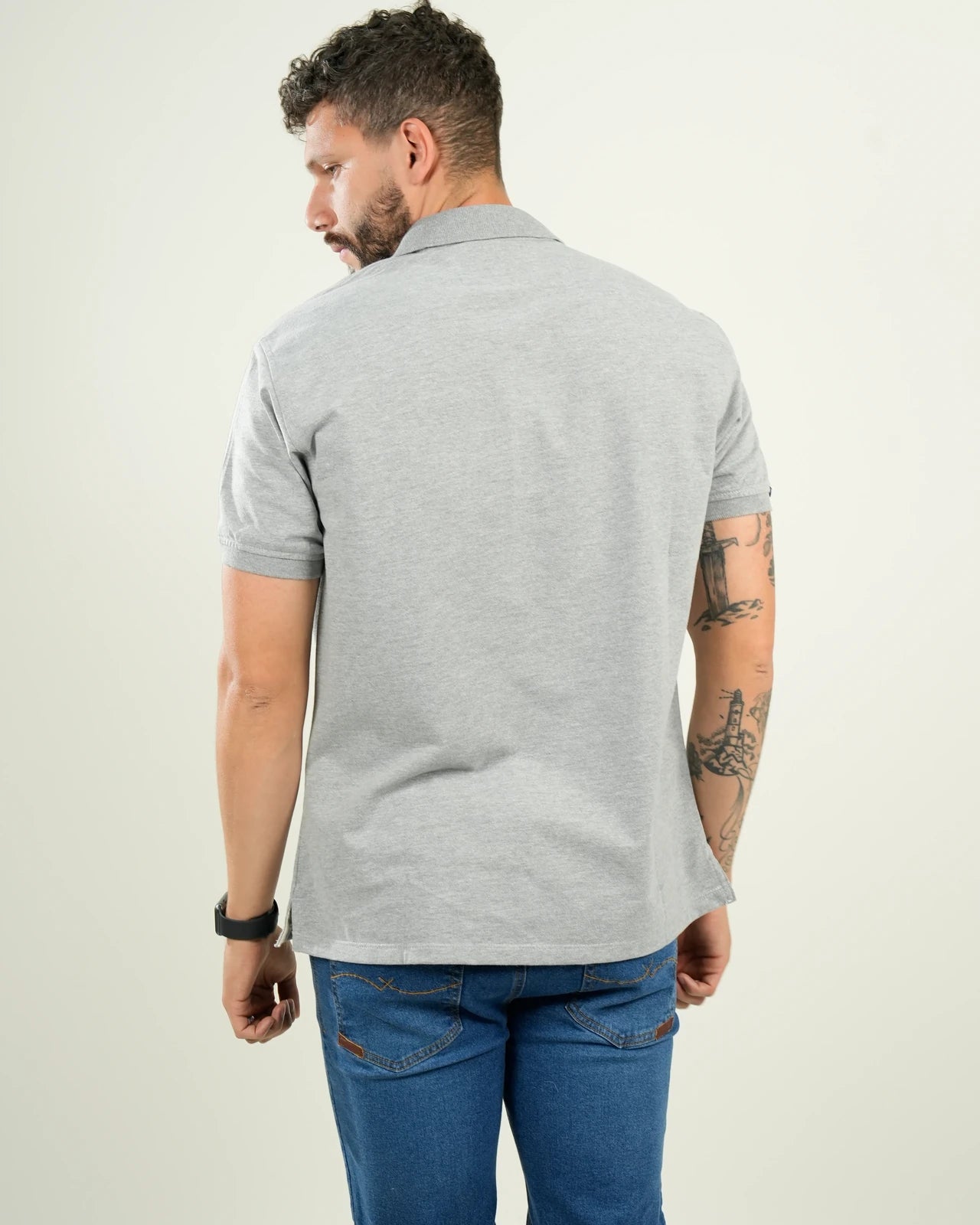 Polo Kensington Gris Oxford