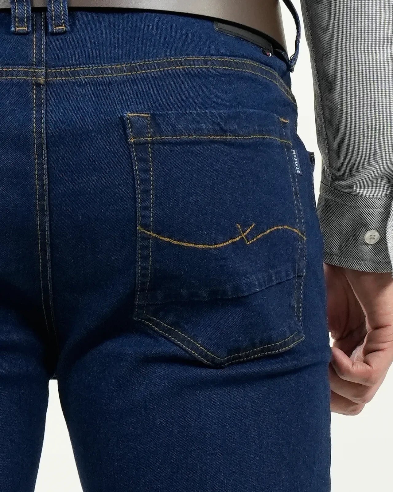 Jean Windsor Corte Clásico Azul Marino