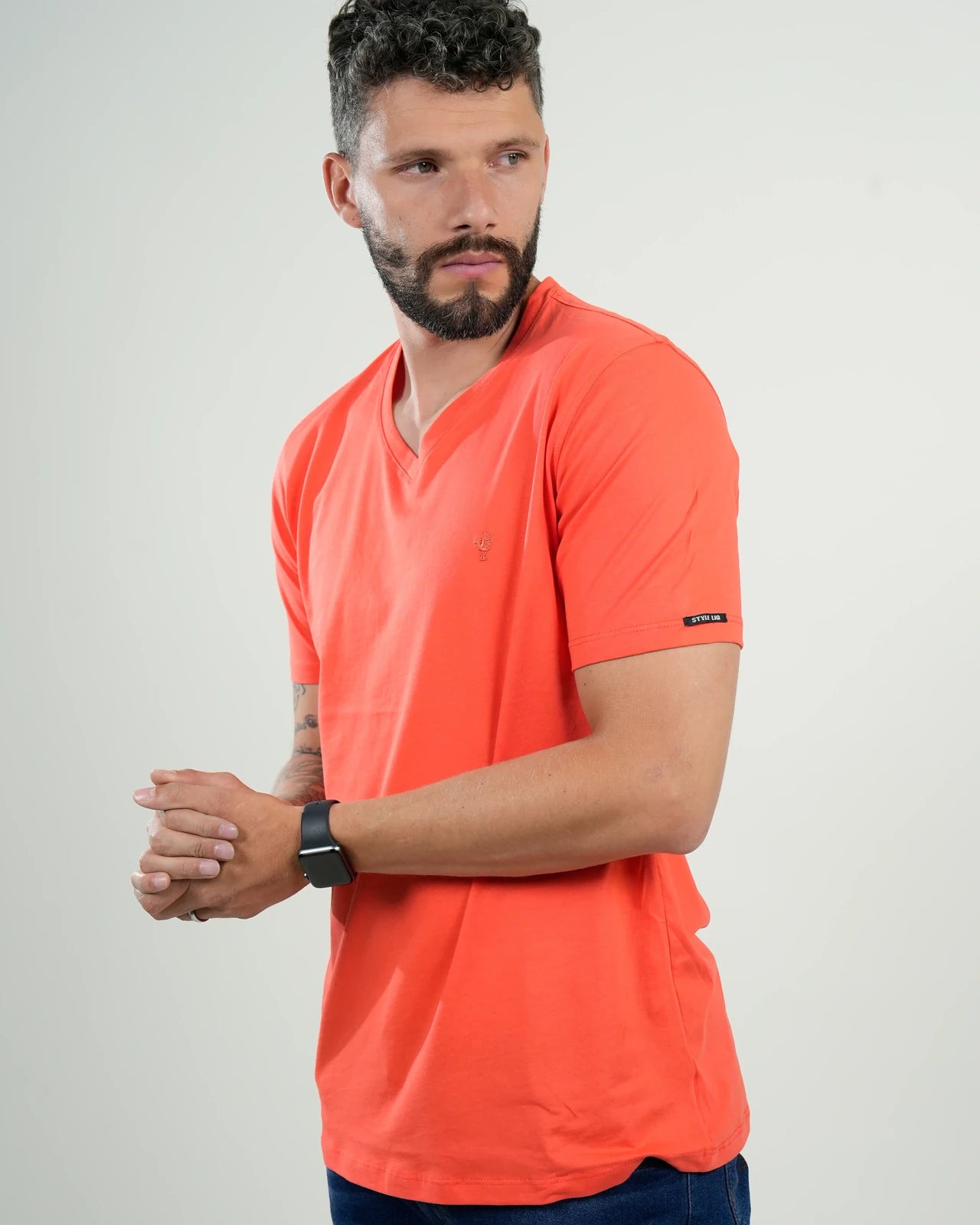 Camiseta básica Vibe Coral