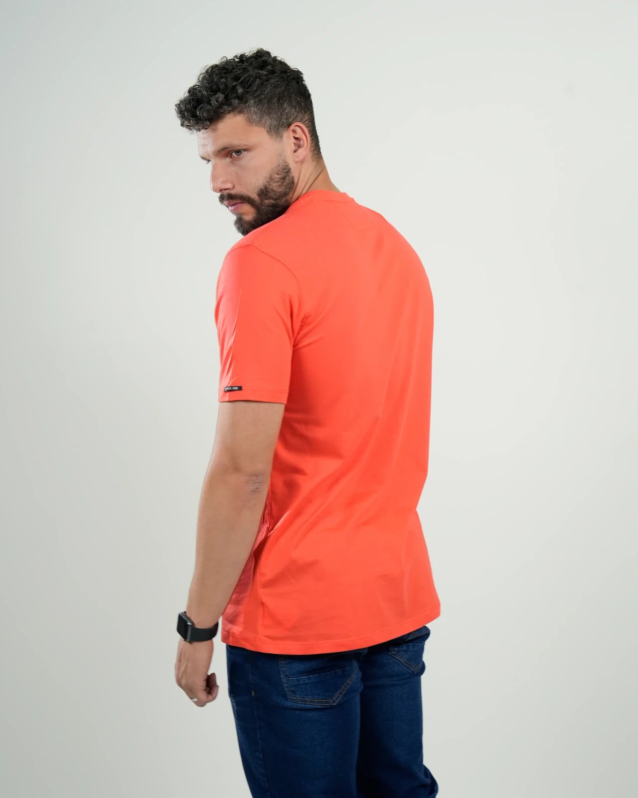 Camiseta básica Vibe Coral