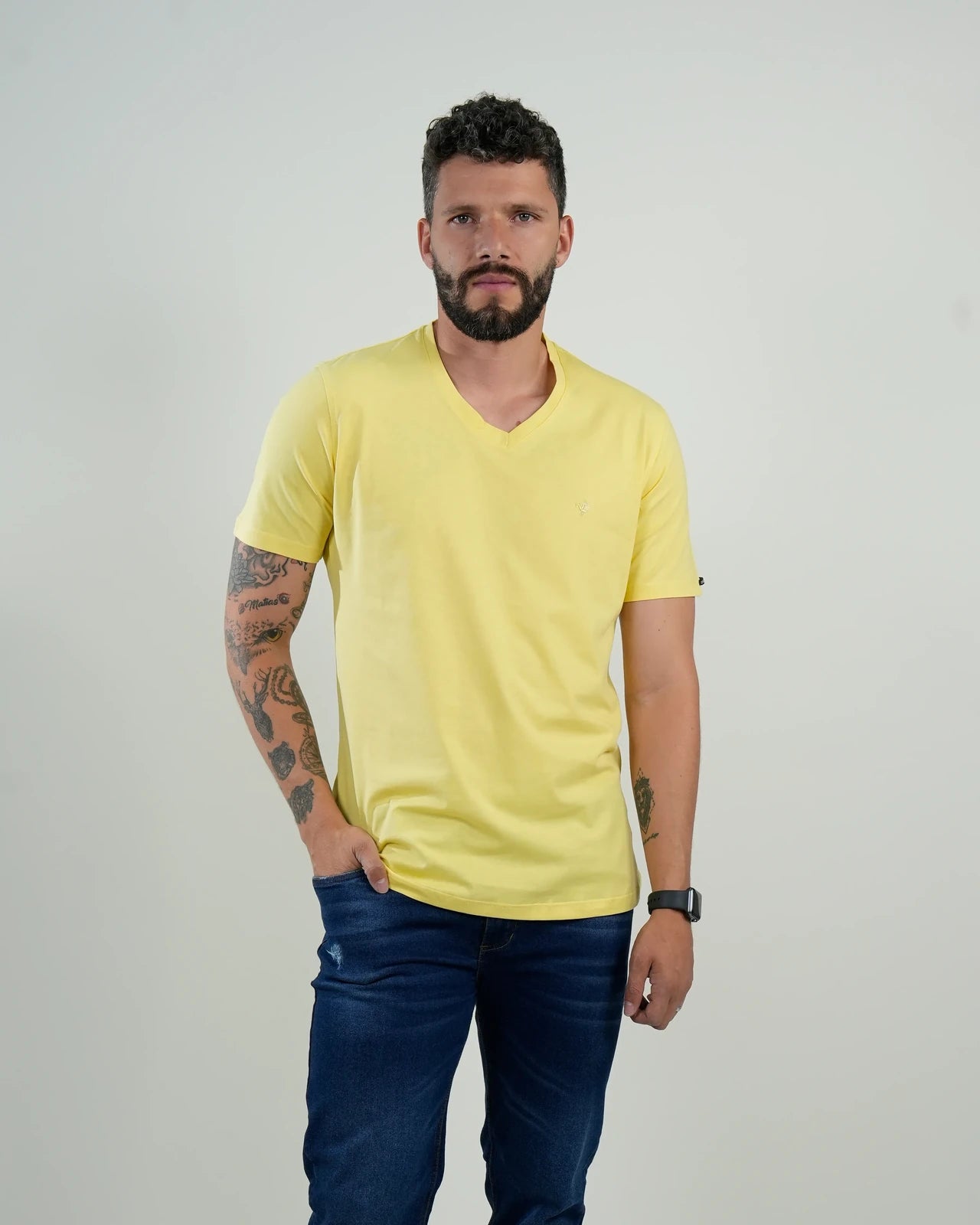 Camiseta Basica Sunlight Amarilla