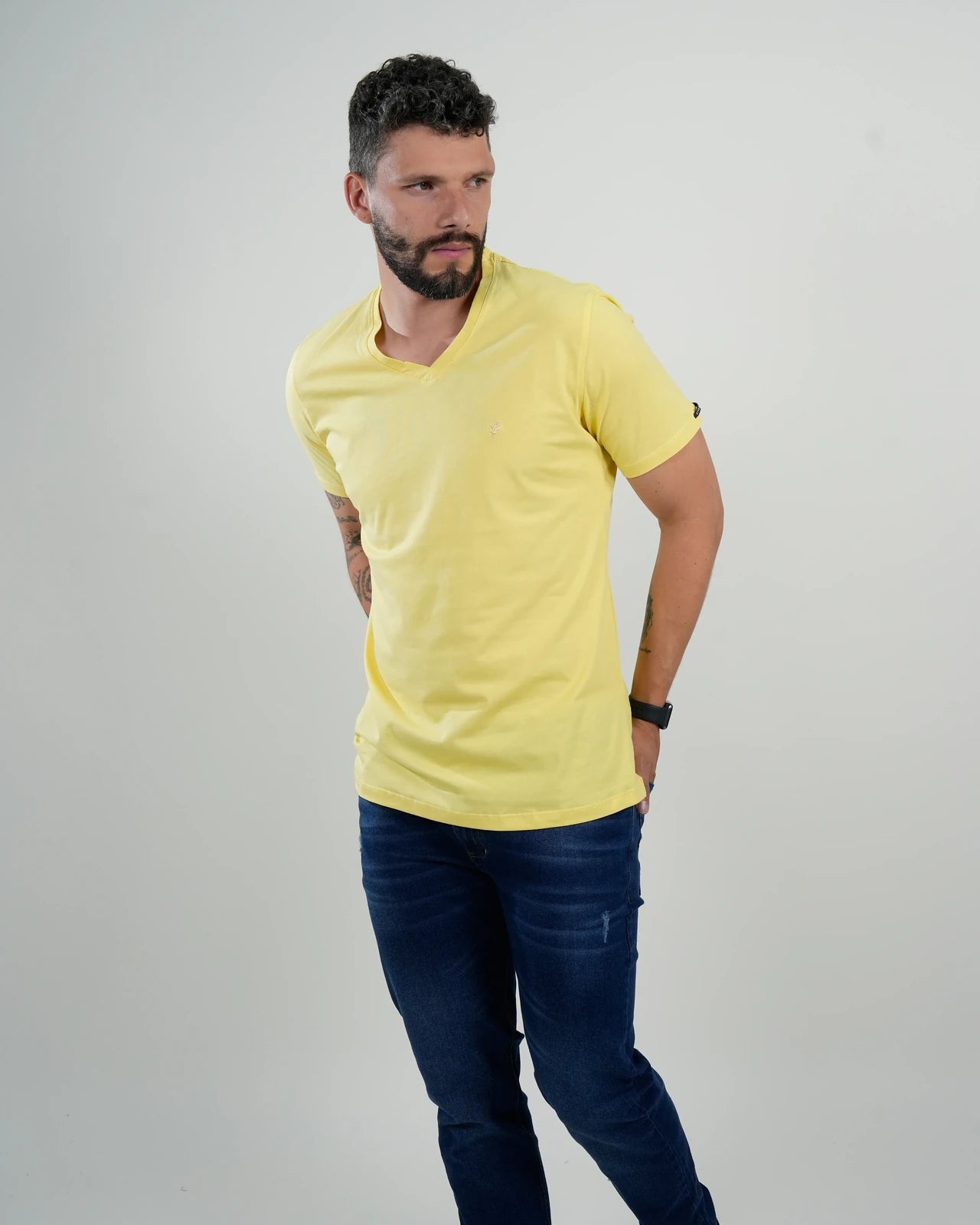 Camiseta Basica Sunlight Amarilla