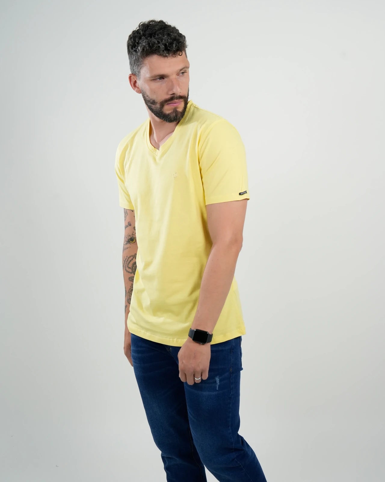 Camiseta Basica Sunlight Amarilla