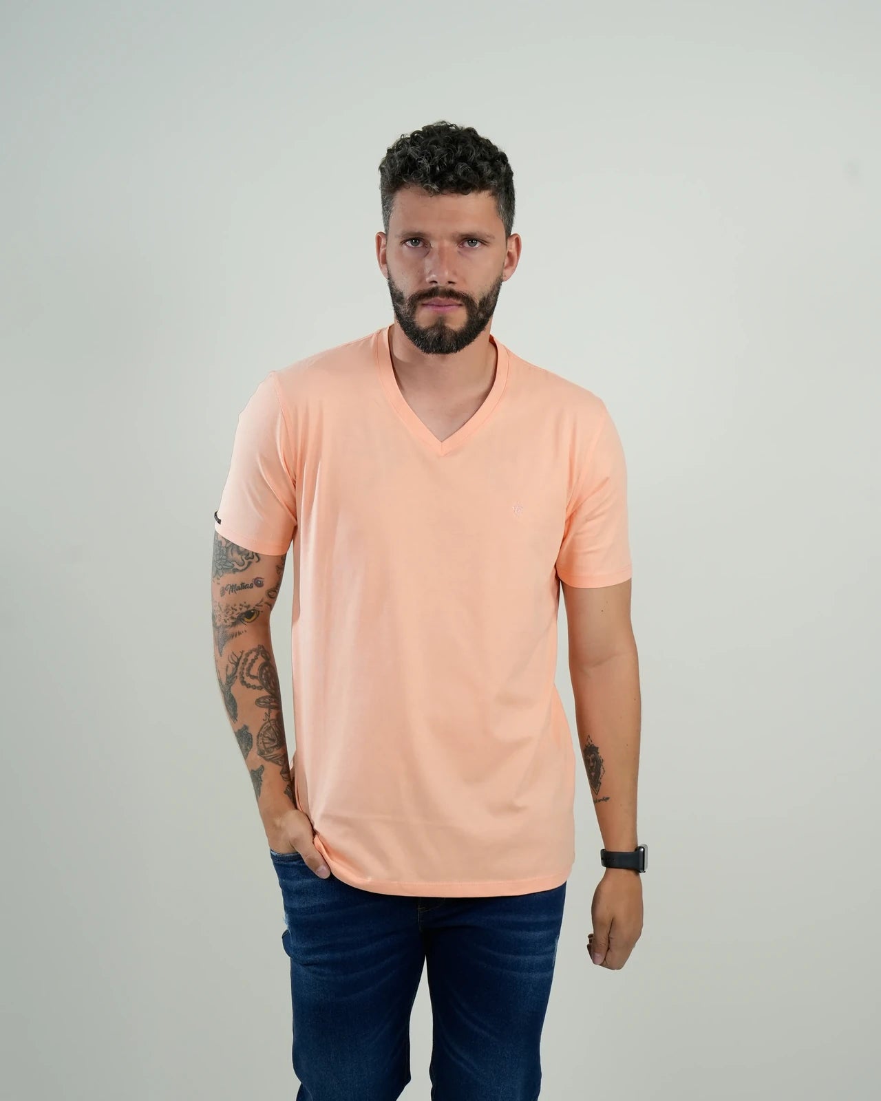 Camiseta Básica Peach Vibe