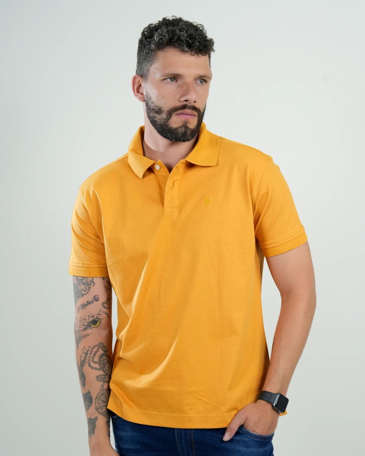 Polo Básico Amber Classic - Cuello Tipo Polo