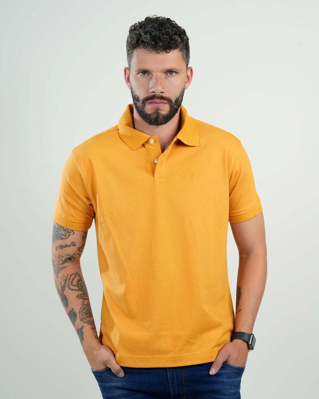 Polo Básico Amber Classic - Cuello Tipo Polo