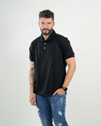 Polo para hombre en color negro – Ideal para look casual o semi formal
