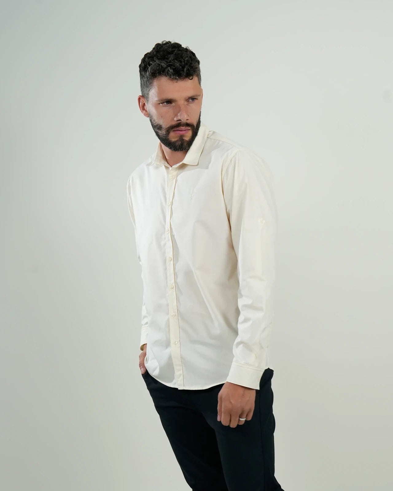 Camisa Windsor Ivory