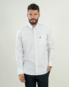Camisa Grid Blanco Clásico