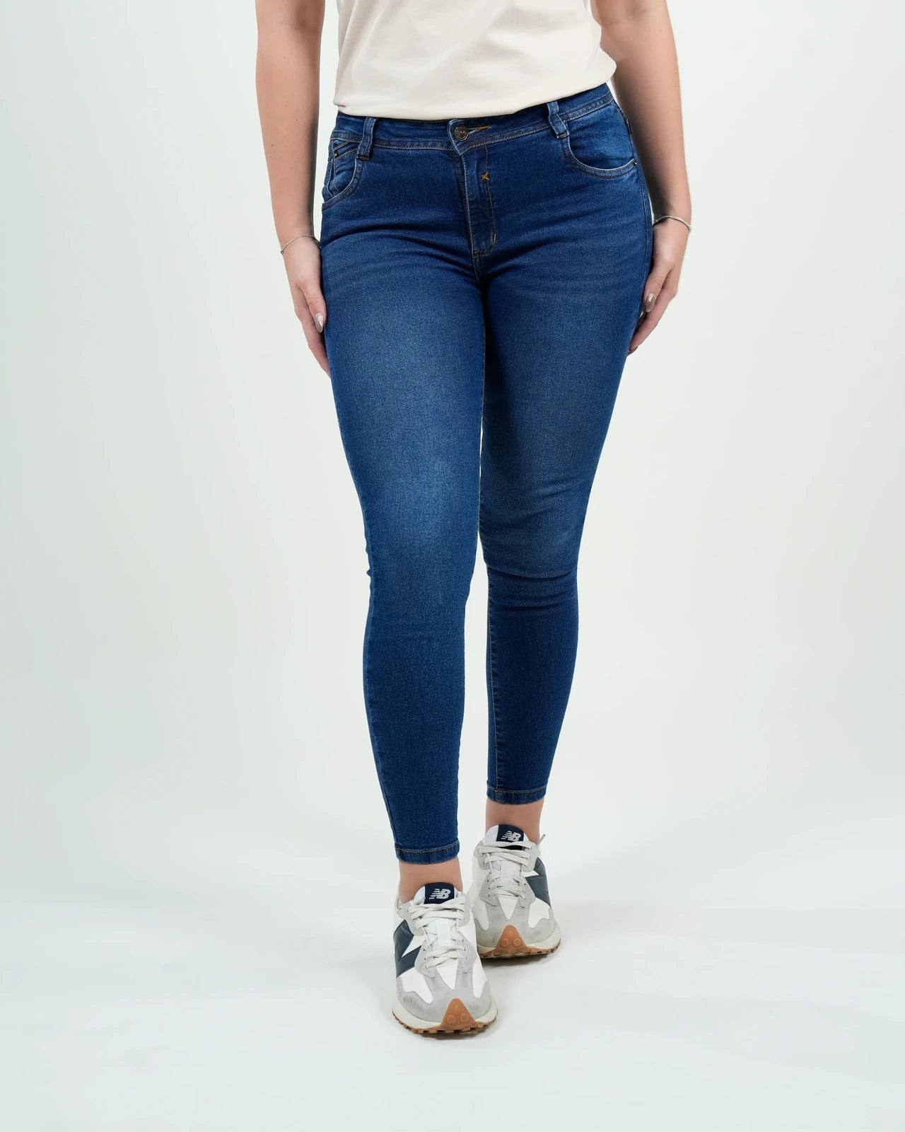 Jeans Skinny Azul Clásico