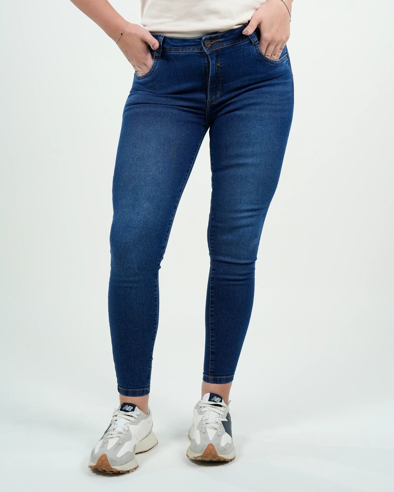 Jeans Skinny Azul Clásico