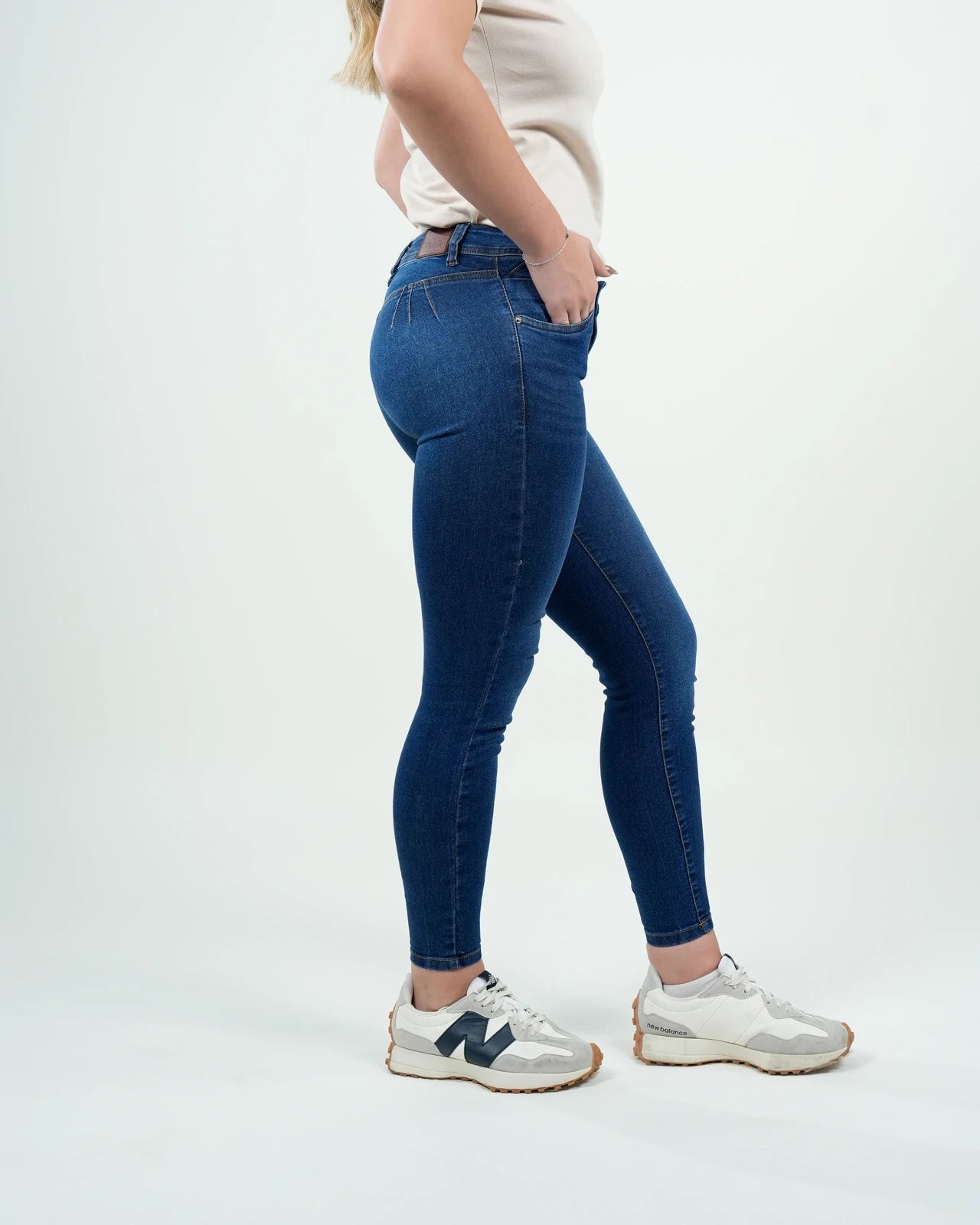Jeans Skinny Azul Clásico
