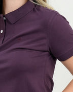 Polo Básico Morado oscuro  Clásico