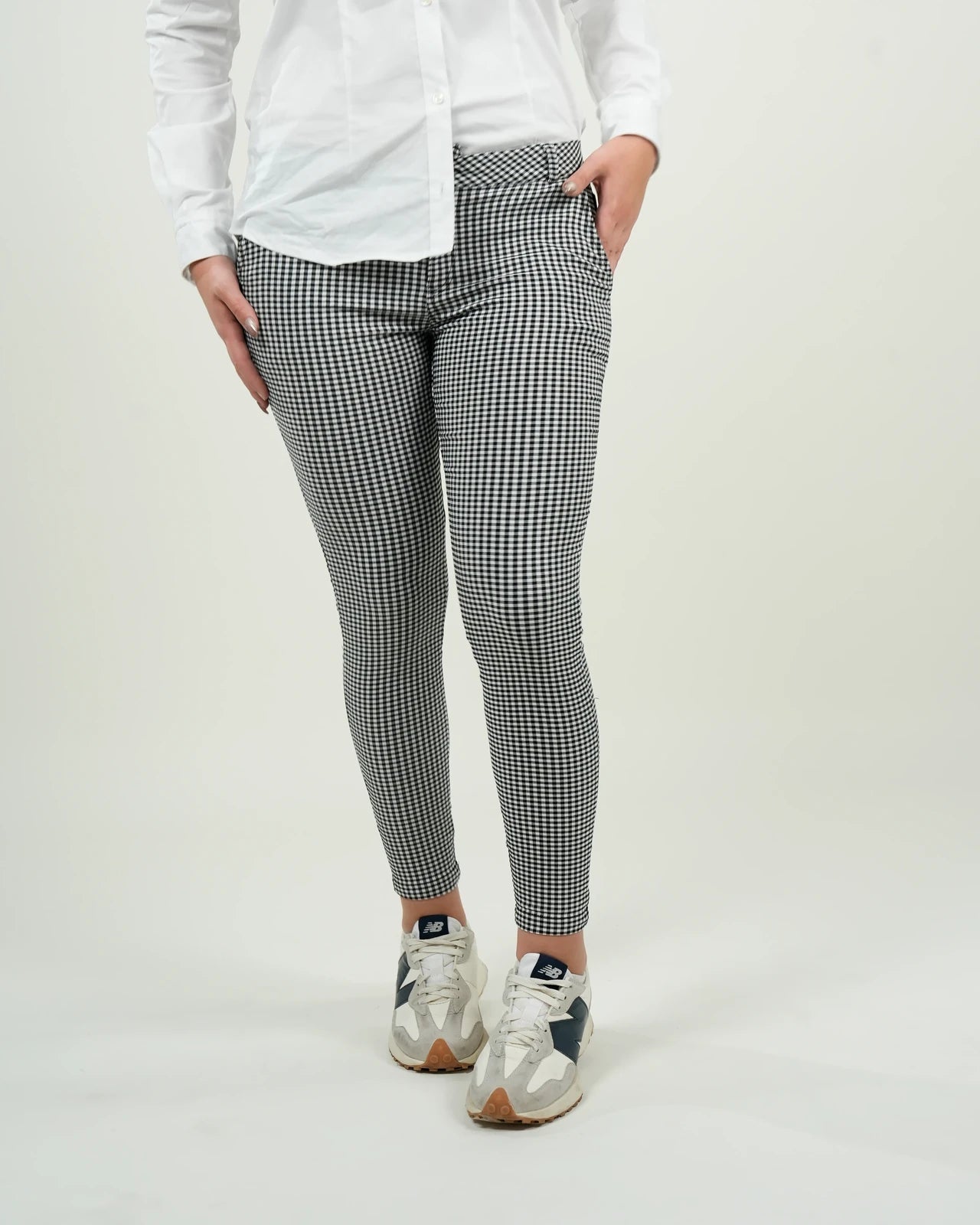 Pantalón Mujer Estampado Vichy