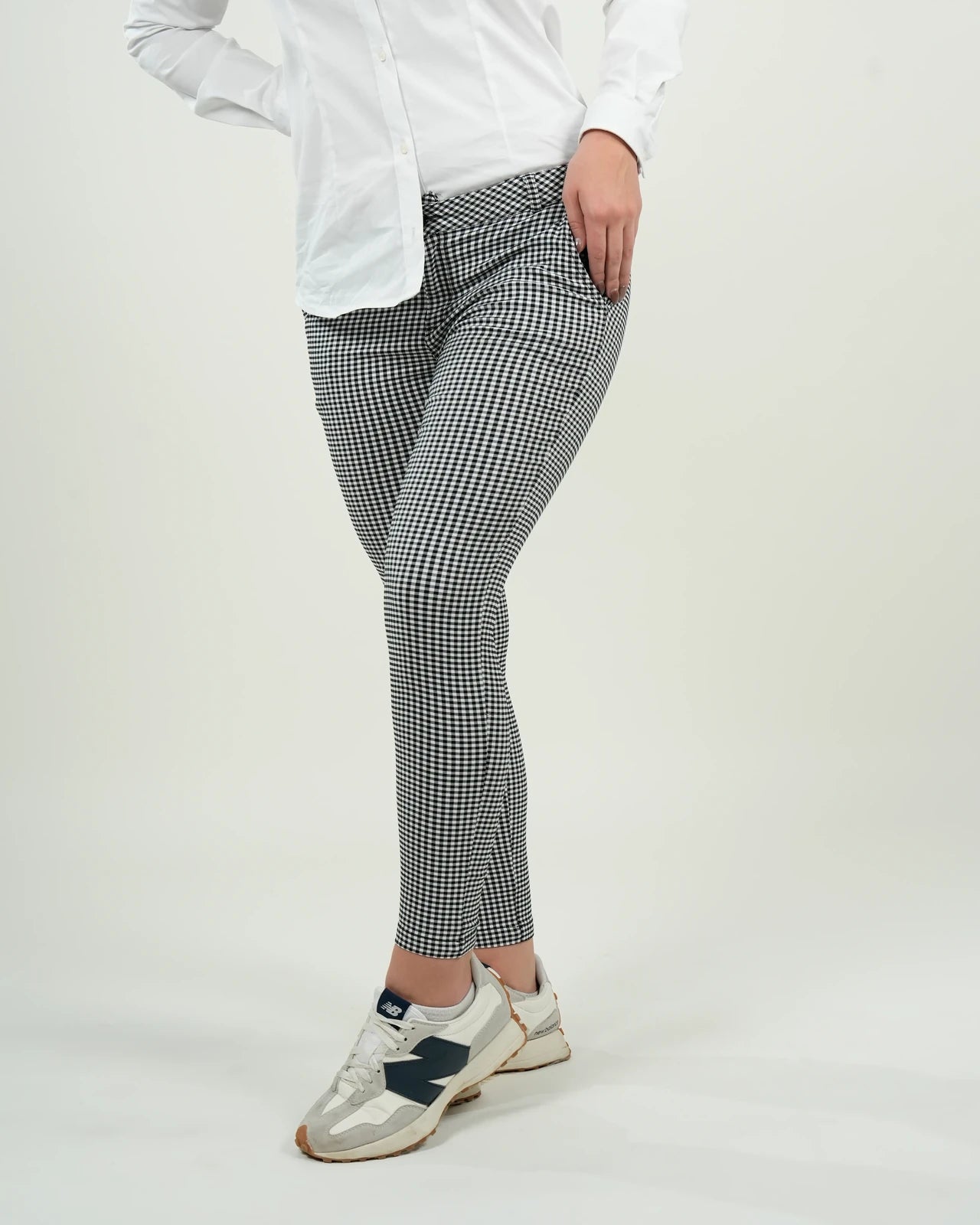 Pantalón Mujer Estampado Vichy