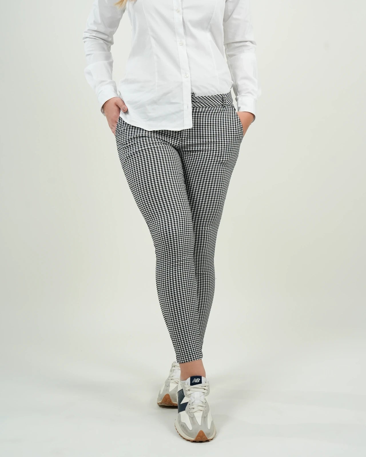 Pantalón Mujer Estampado Vichy