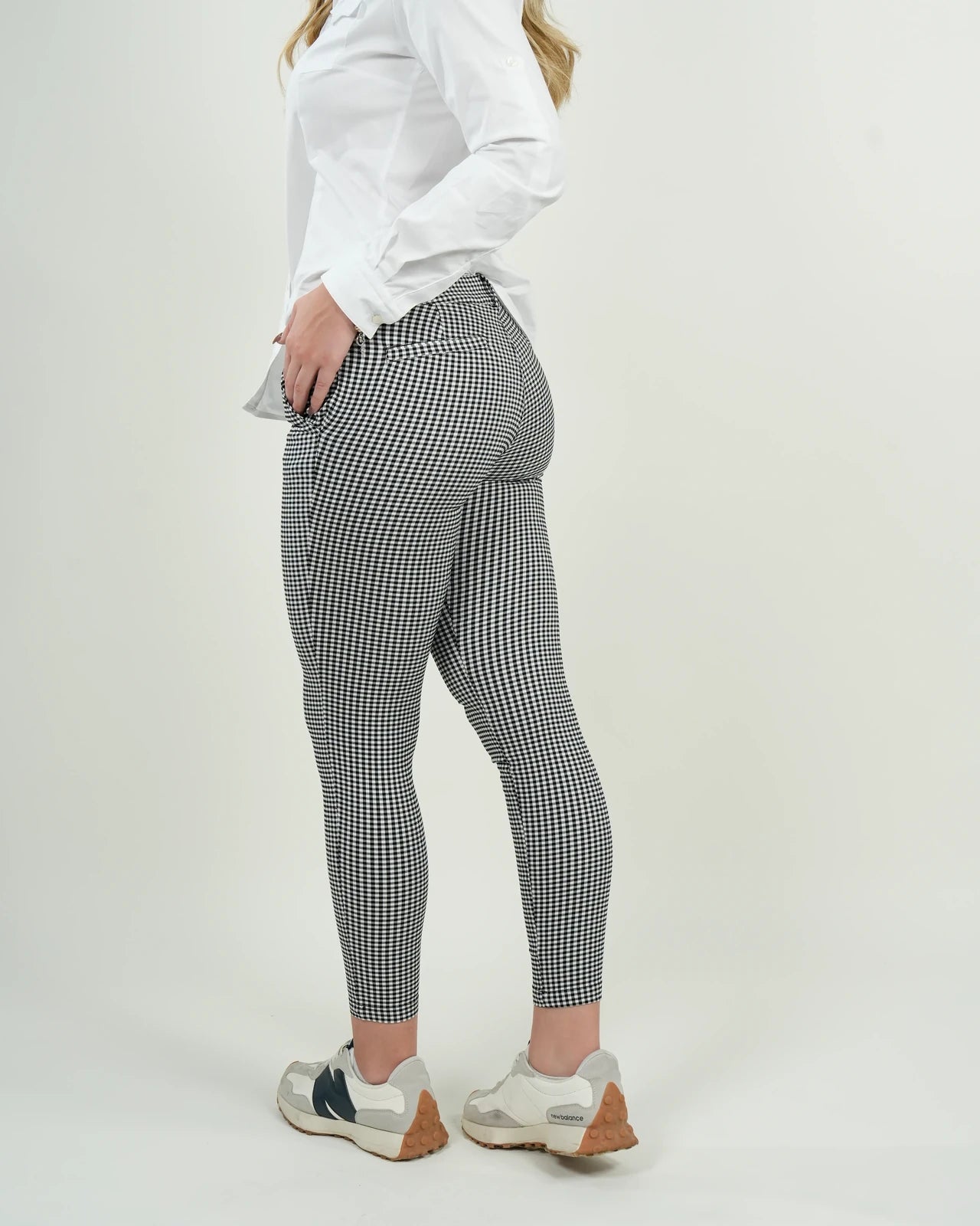 Pantalón Mujer Estampado Vichy