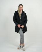 Chaqueta Negra Acolchada