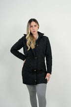 Chaqueta Negra Acolchada