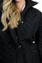 Chaqueta Negra Acolchada