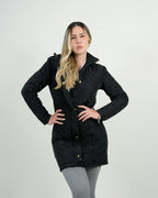 Chaqueta Negra Acolchada