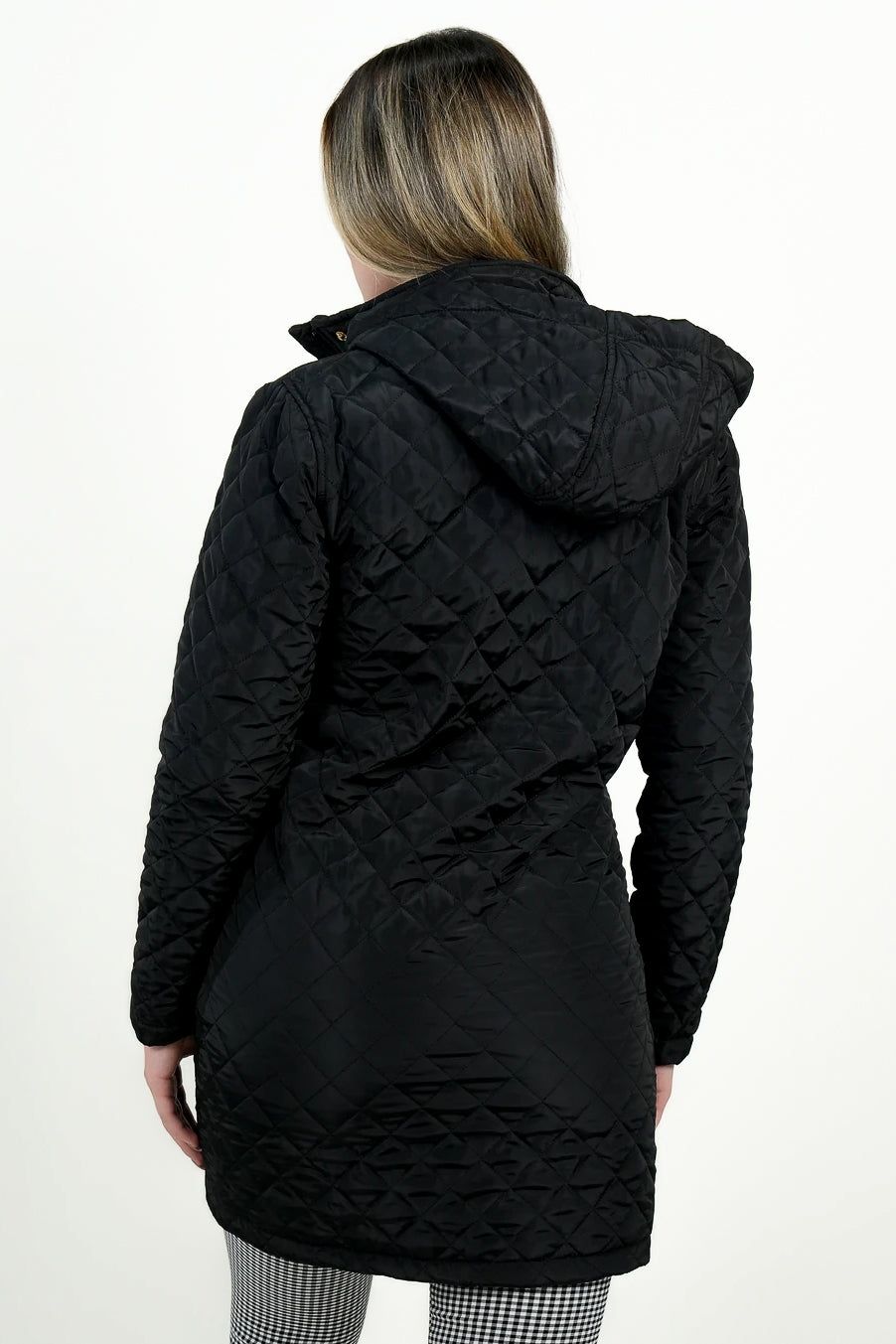 Chaqueta Negra Acolchada