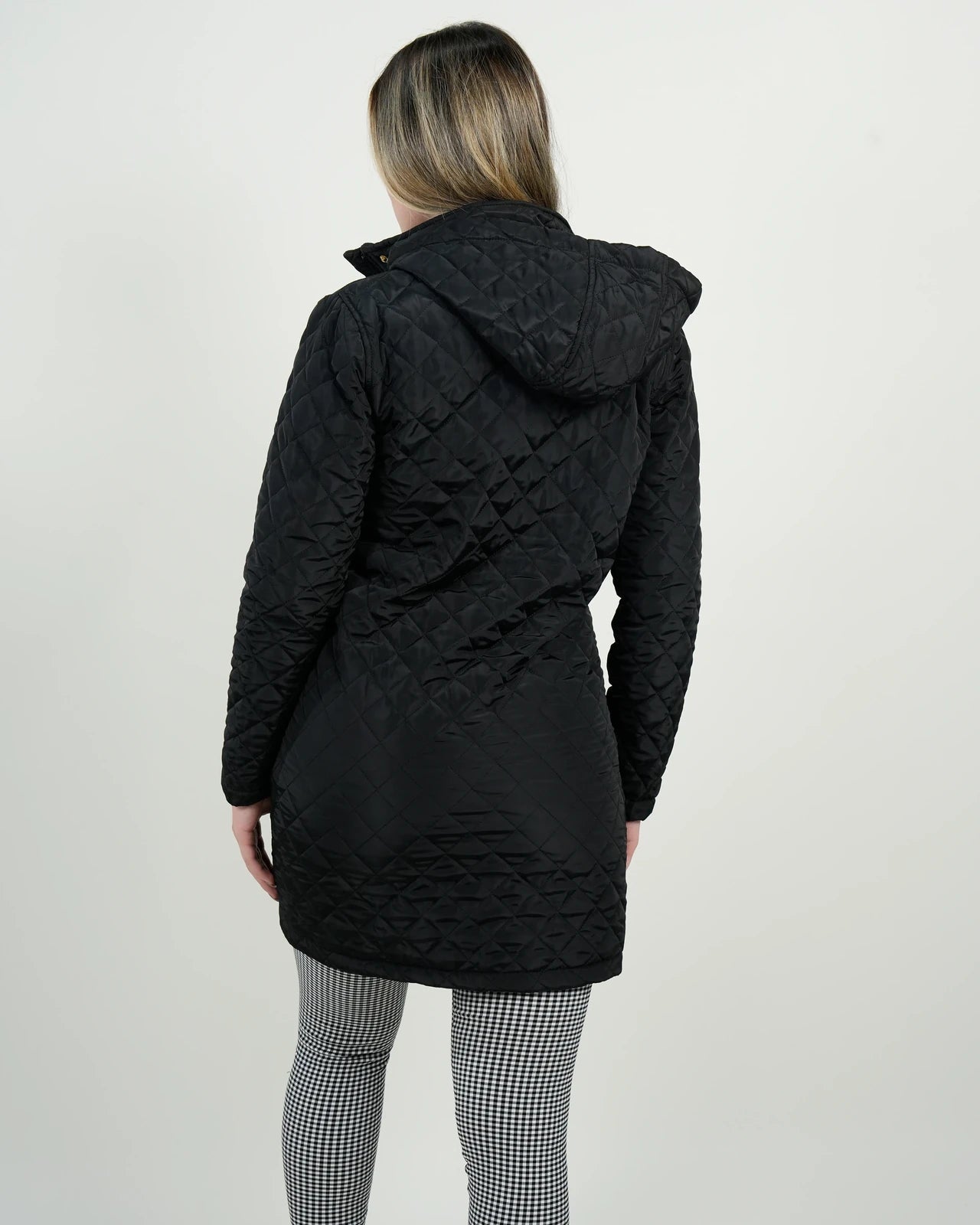 Chaqueta Negra Acolchada