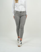 Pantalón Mujer Slim Fit Cuadro Vichy