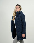 Chaqueta Mujer Acolchada Azul Marino