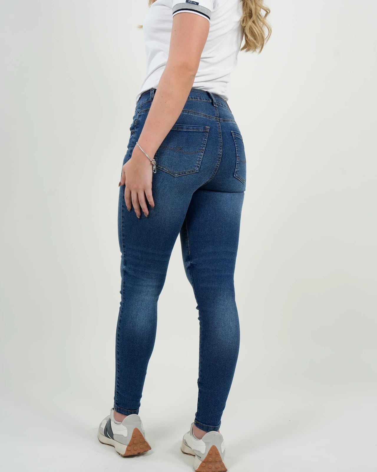 Jean Mujer Skinny Azul Clásico