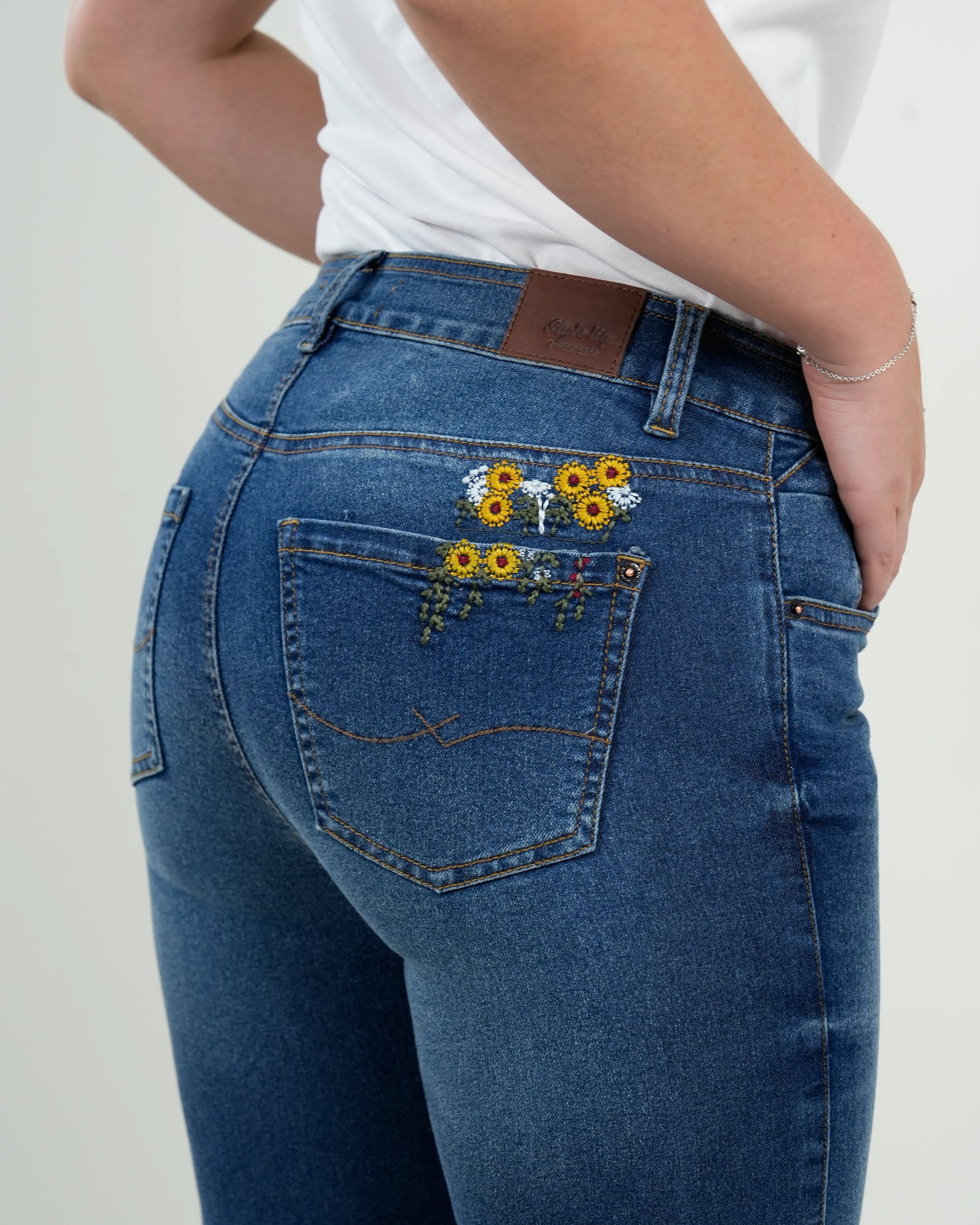 Jean Mujer Skinny Azul Clásico