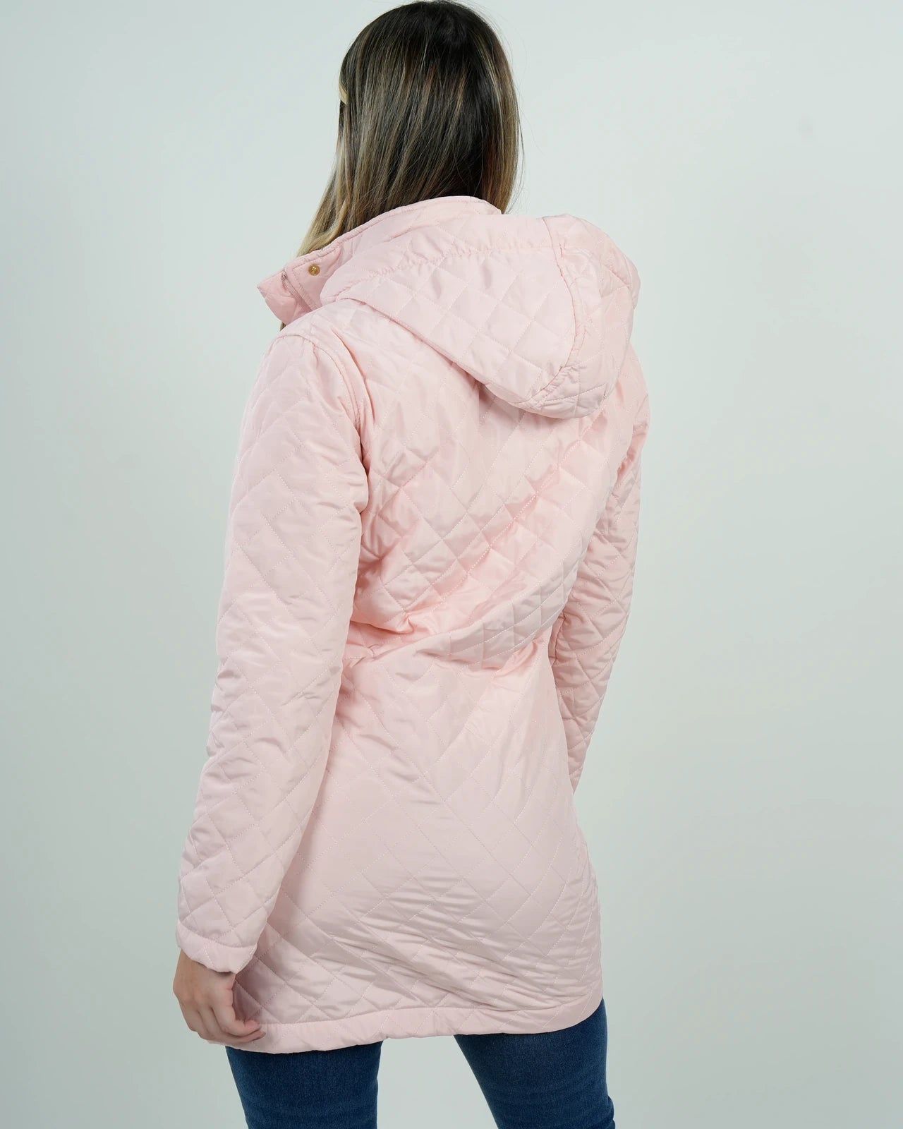 Chaqueta Acolchada Mujer Rosa
