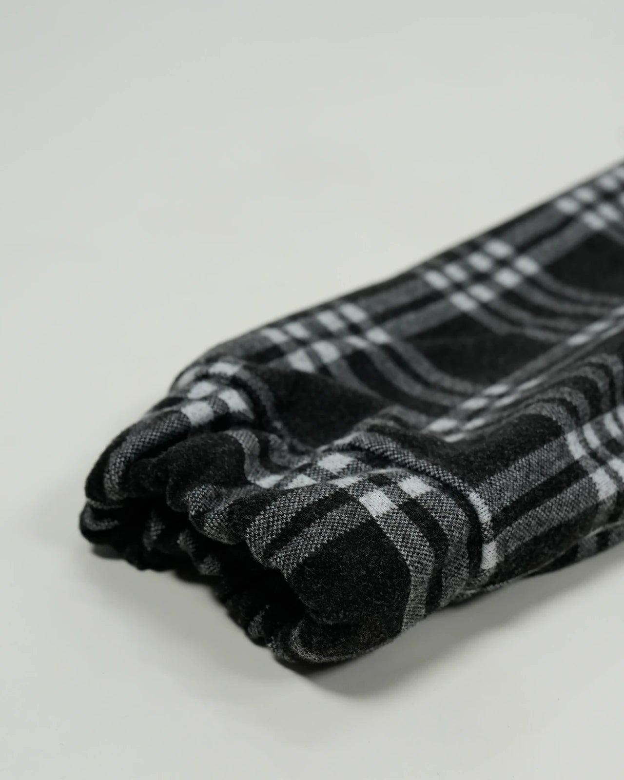 Chaqueta Oversize Mujer Cuadros Negro