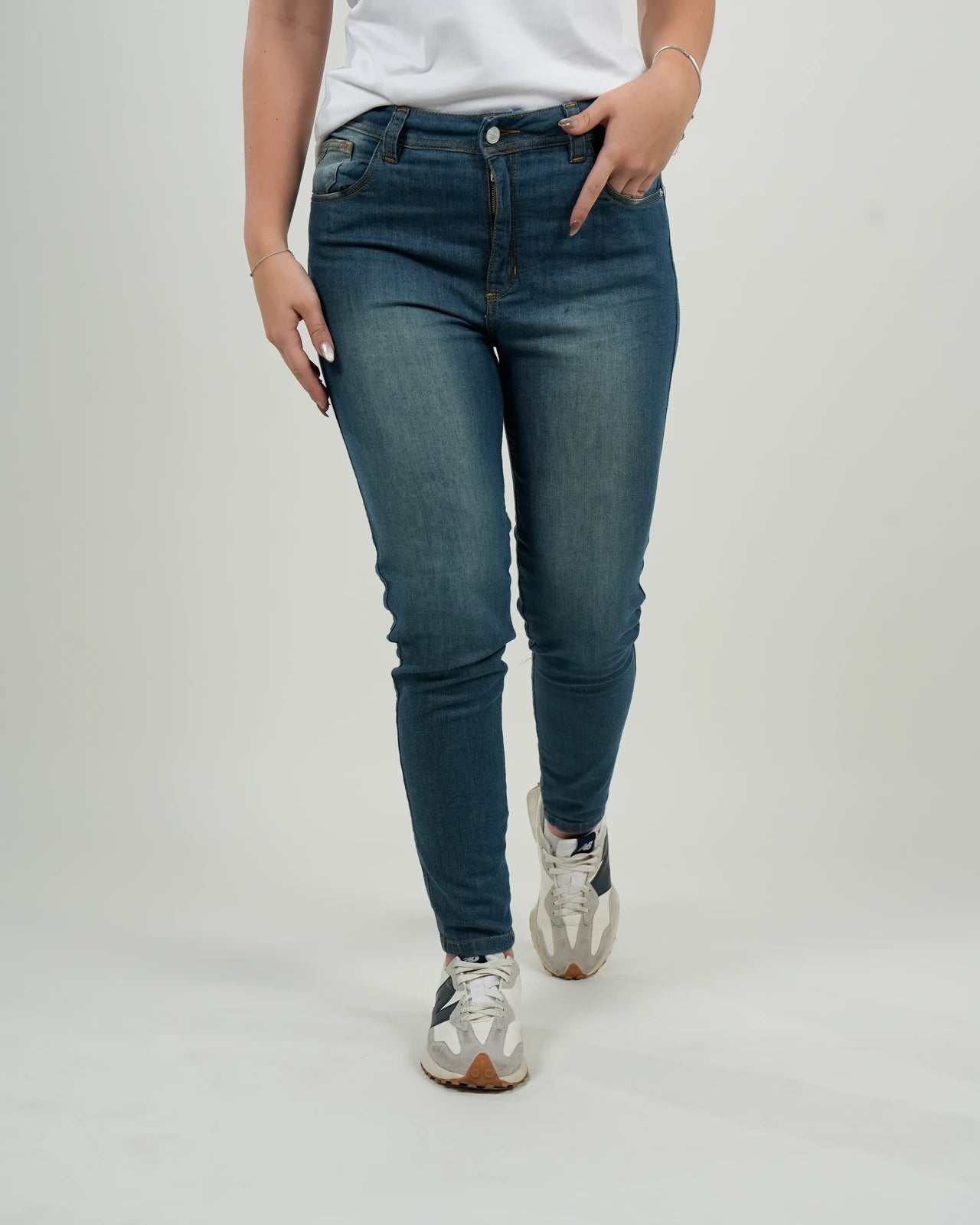 Jean Mujer Azul Medio