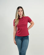 Polo Mujer Vinotinto