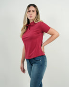 Polo Mujer Vinotinto
