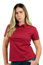 Polo Mujer Vinotinto