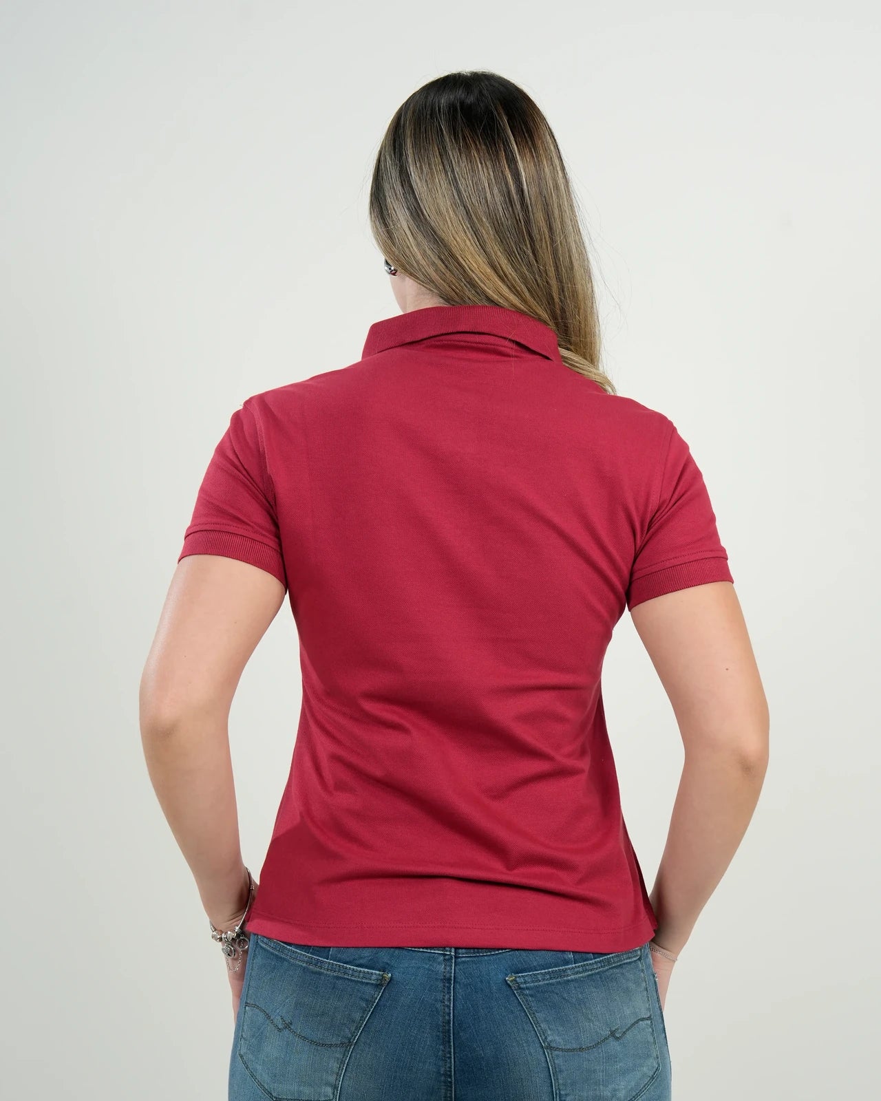 Polo Mujer Vinotinto