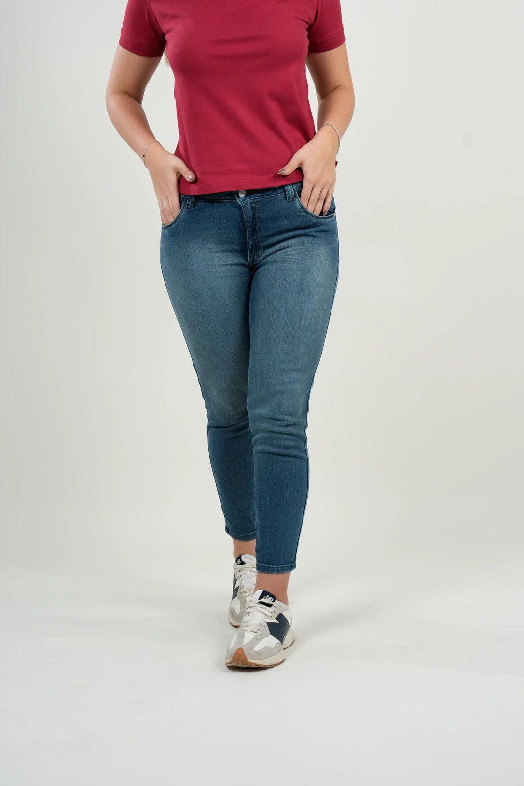 Jean Belmont Skinny Azul Medio
