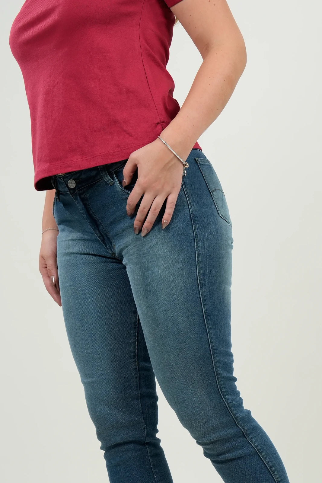 Jean Belmont Skinny Azul Medio