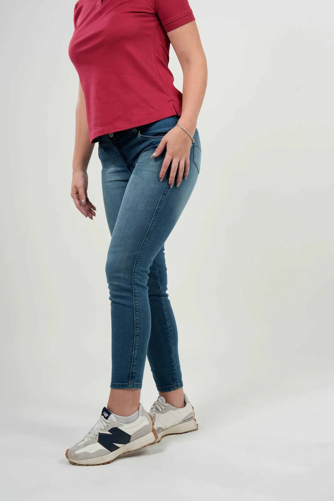 Jean Belmont Skinny Azul Medio