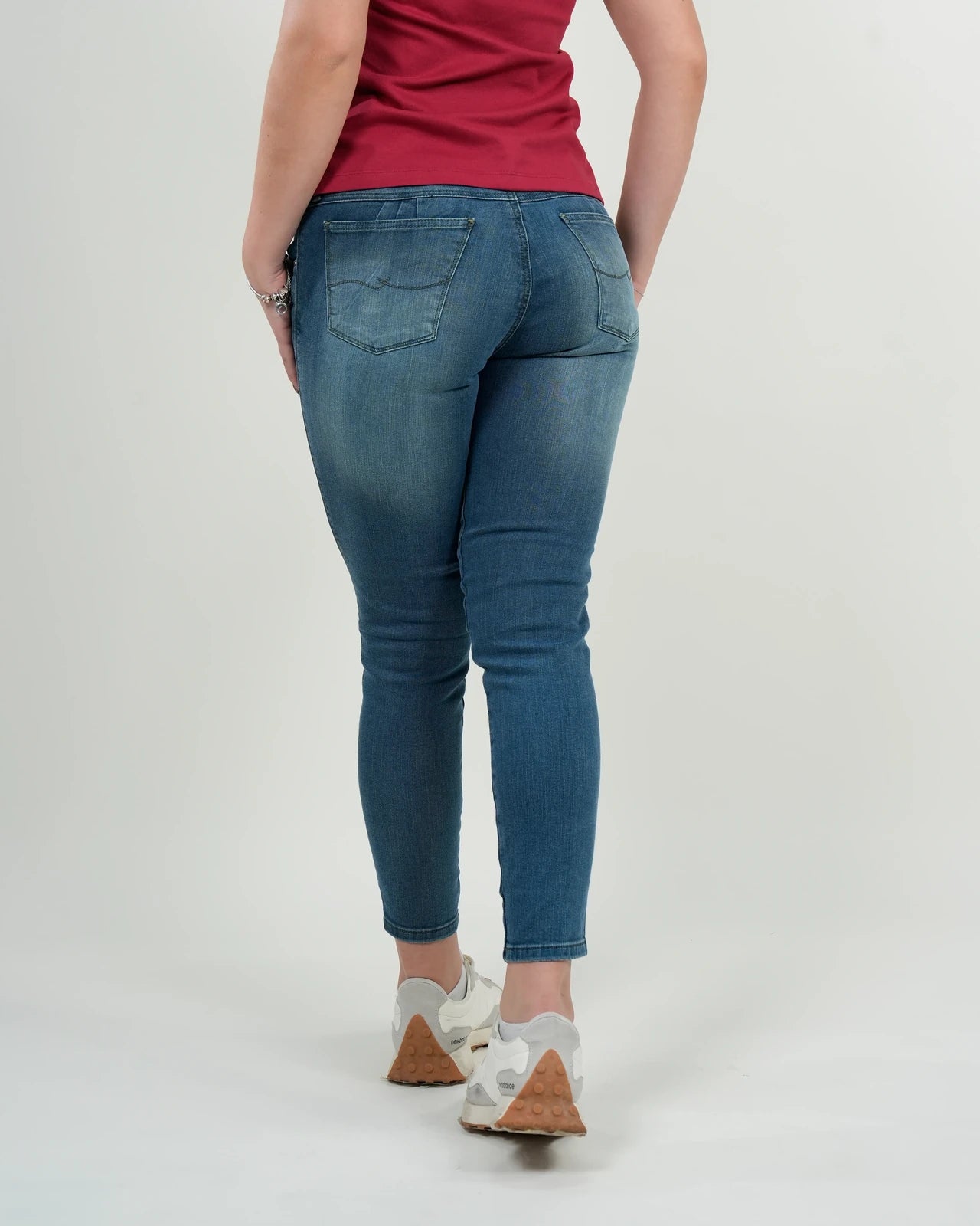 Jean Belmont Skinny Azul Medio