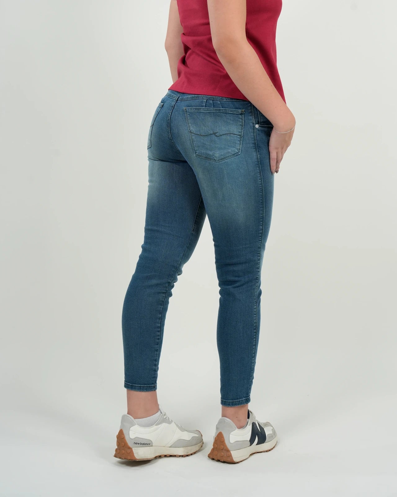 Jean Belmont Skinny Azul Medio