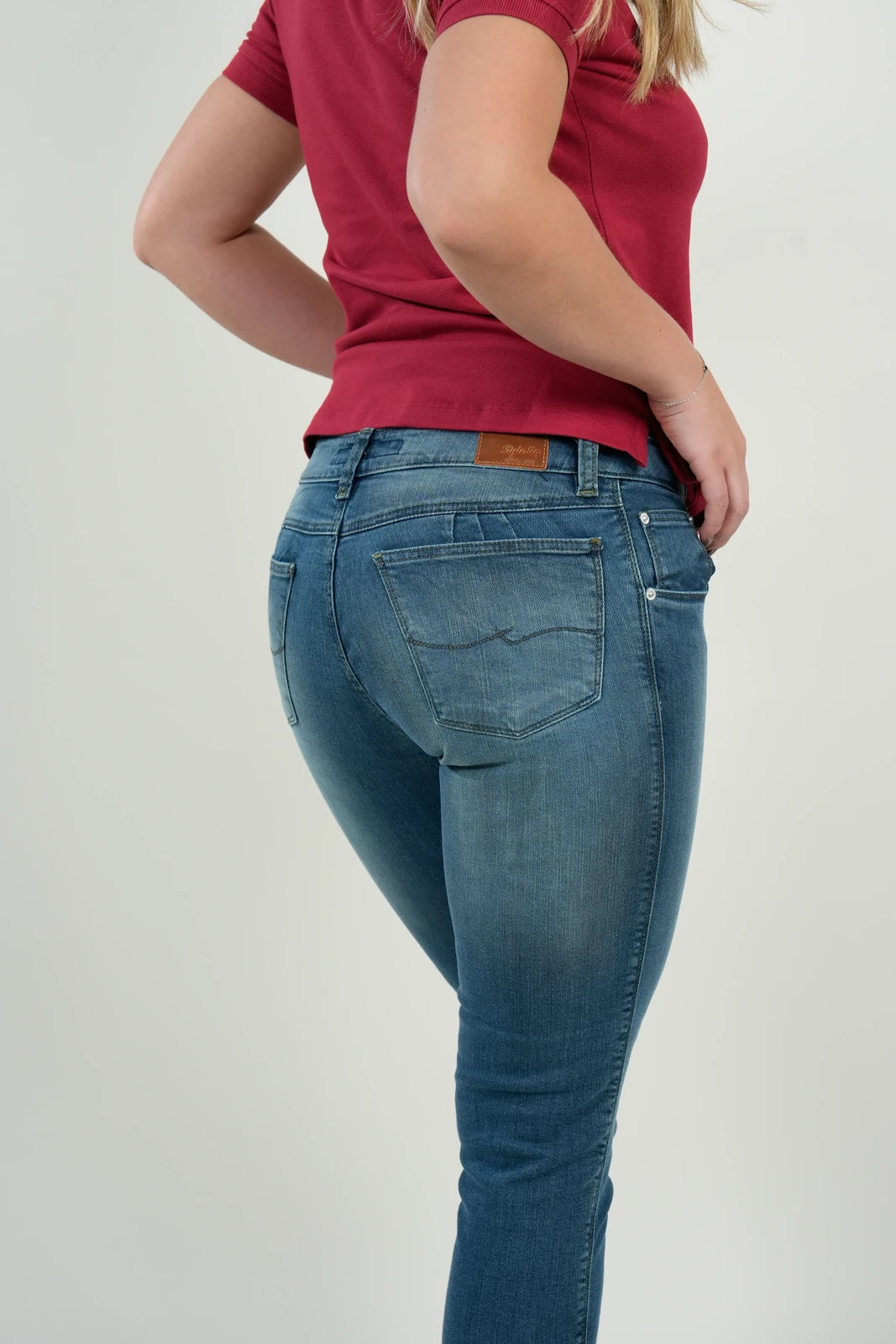 Jean Belmont Skinny Azul Medio