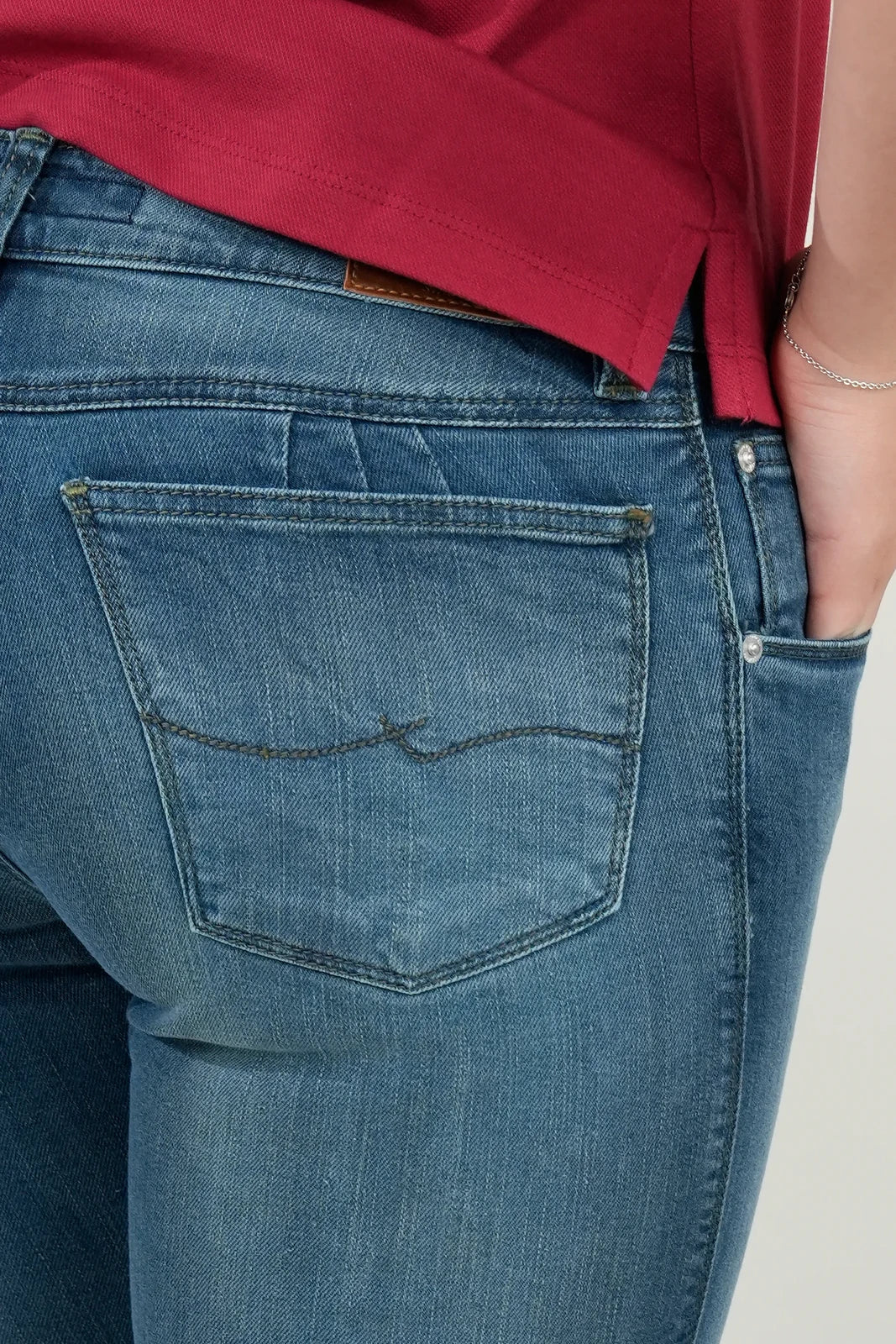 Jean Belmont Skinny Azul Medio