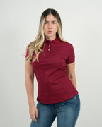 Polo Cavendish Burdeos Clásico